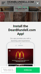Mobile Screenshot of deanblundell.com